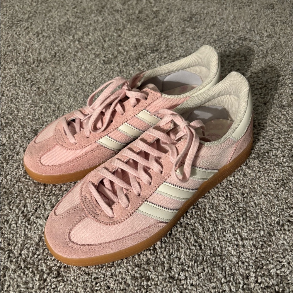 Adidas Women's Blush and Beige Spezial Sneakers